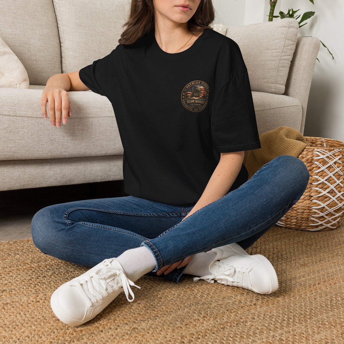 Team Woolly American Patriotic T-Shirt