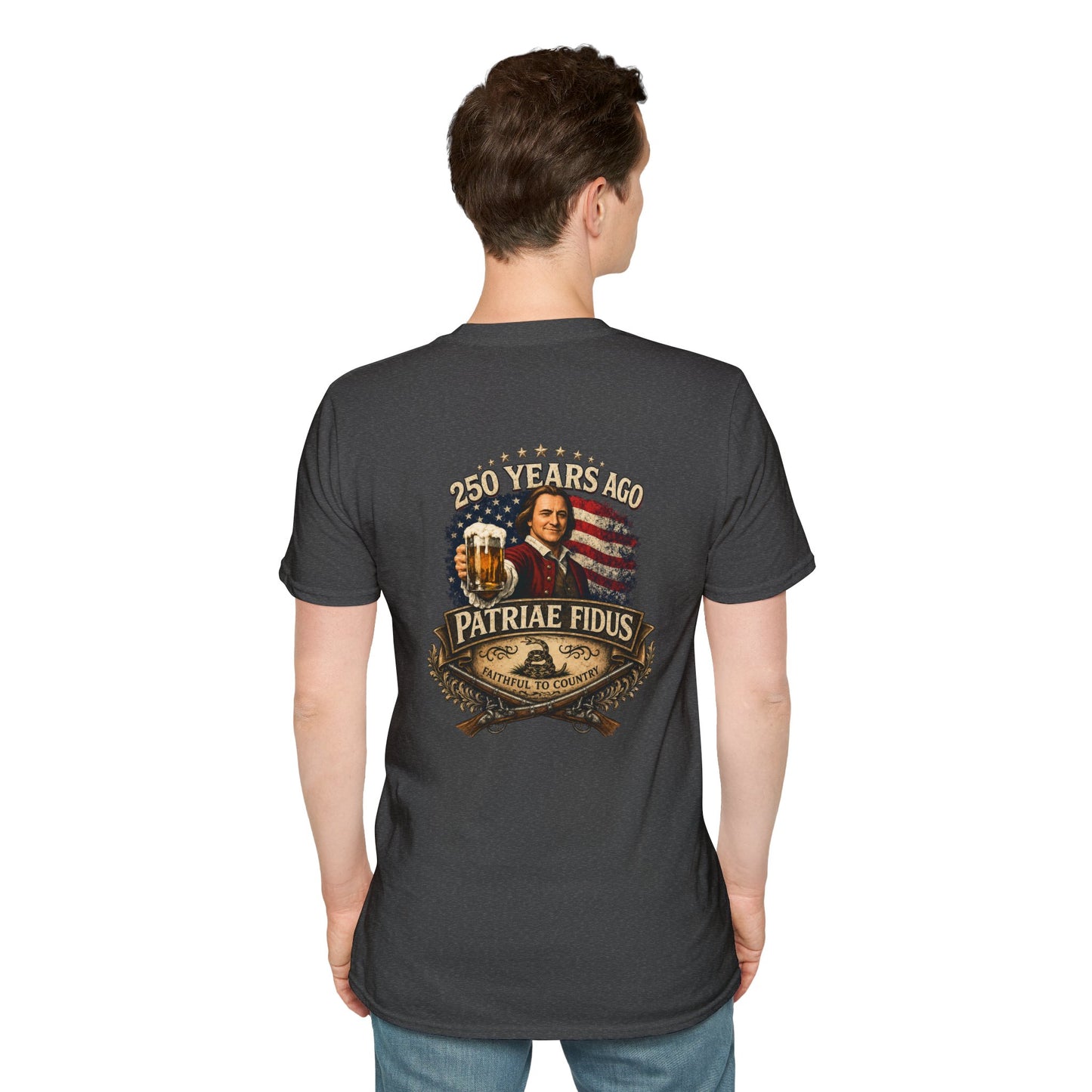 Patriae Fidus 250 Years w/ Don't Tread on Me T-Shirt