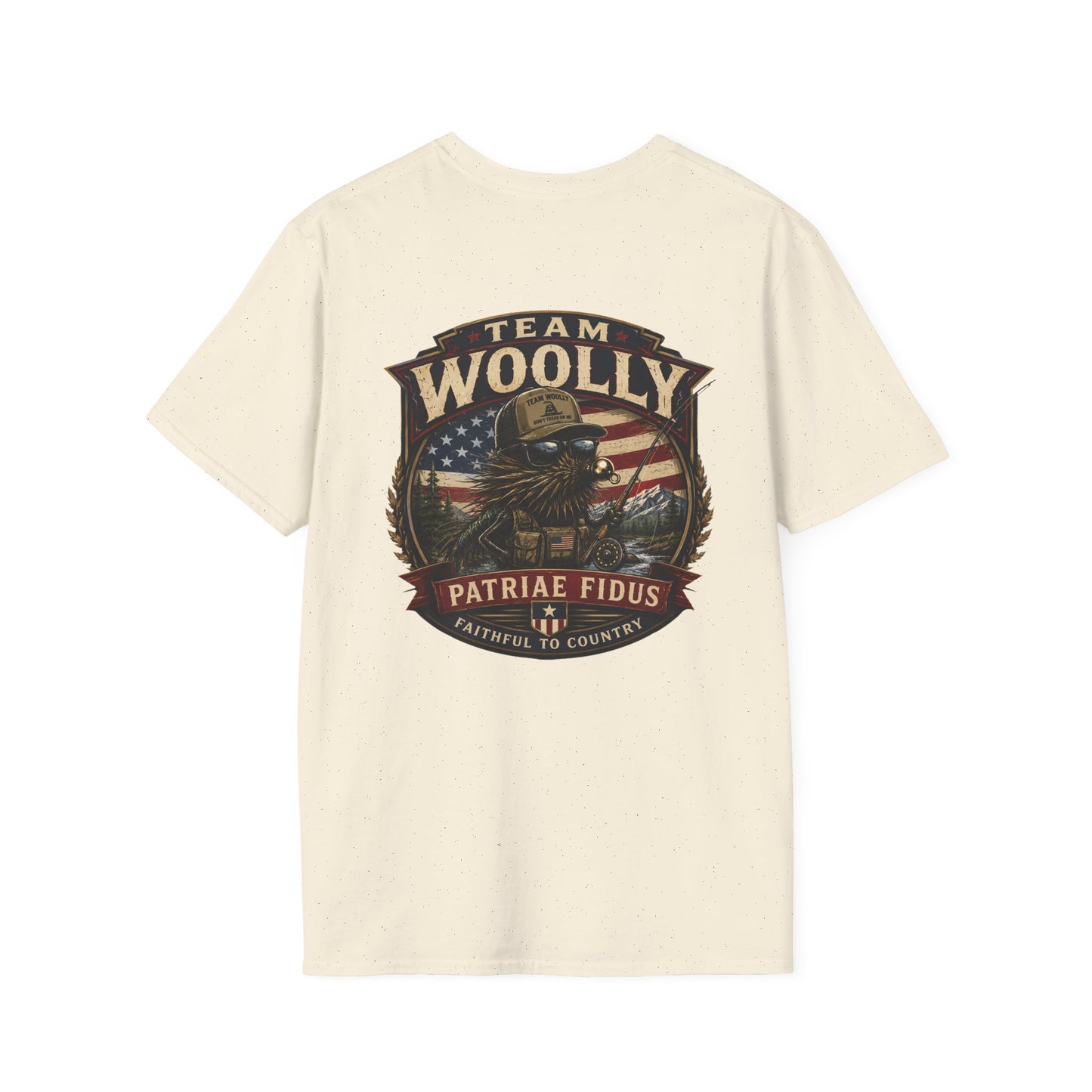 Team Woolly American Patriotic T-Shirt