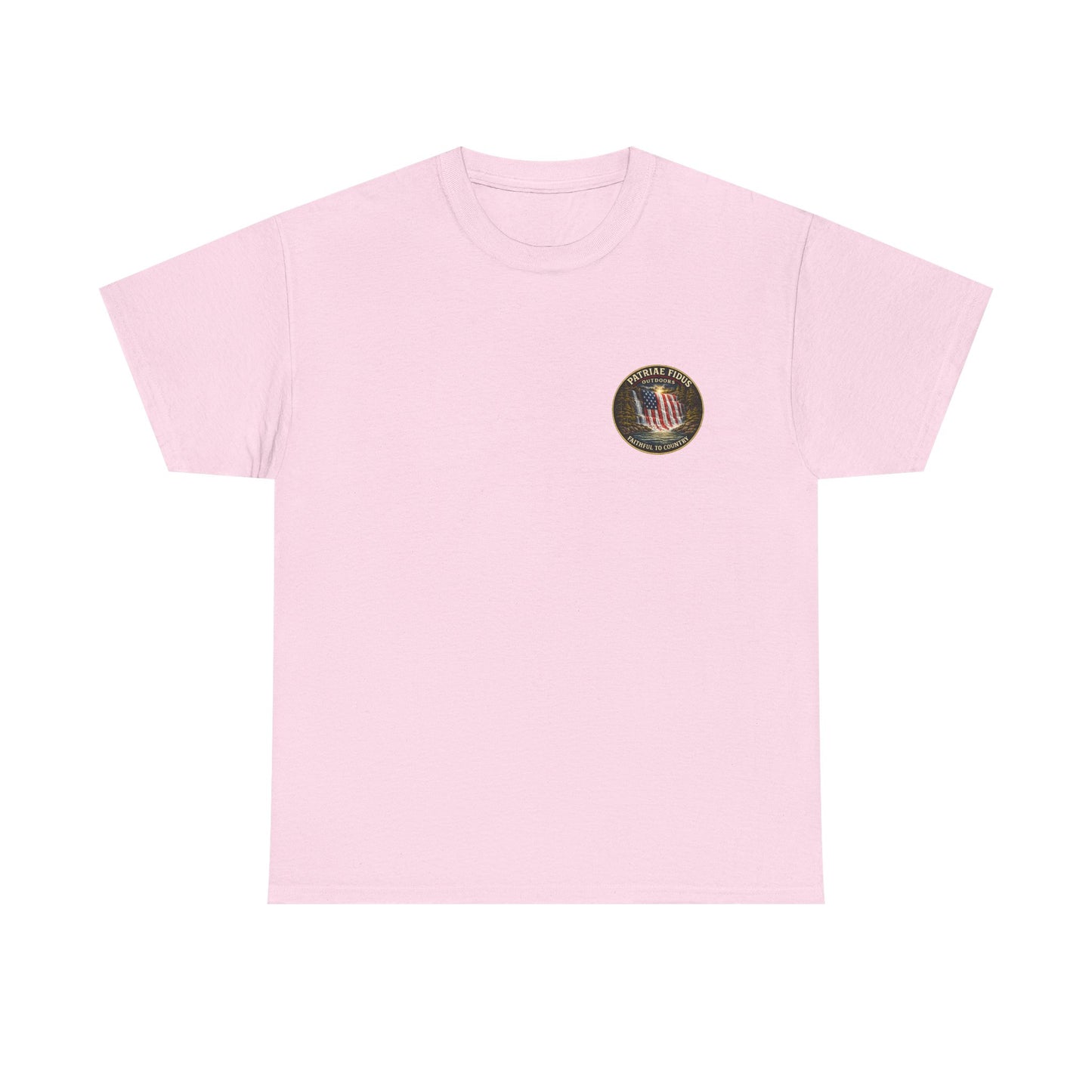 Homegrown Freedom Tee — Vintage Truck, American Flag & Campfire Graphic