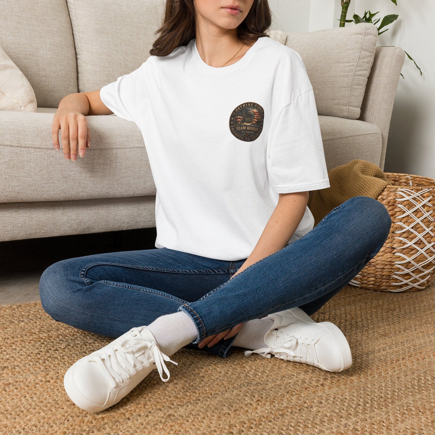 Team Woolly American Patriotic T-Shirt