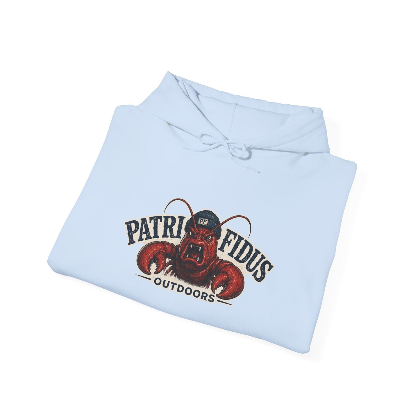 "Patriae Fidus" Don’t Tread on My Gulf - Gulf Of Maine Lobster/Boat Graphic Hoodie