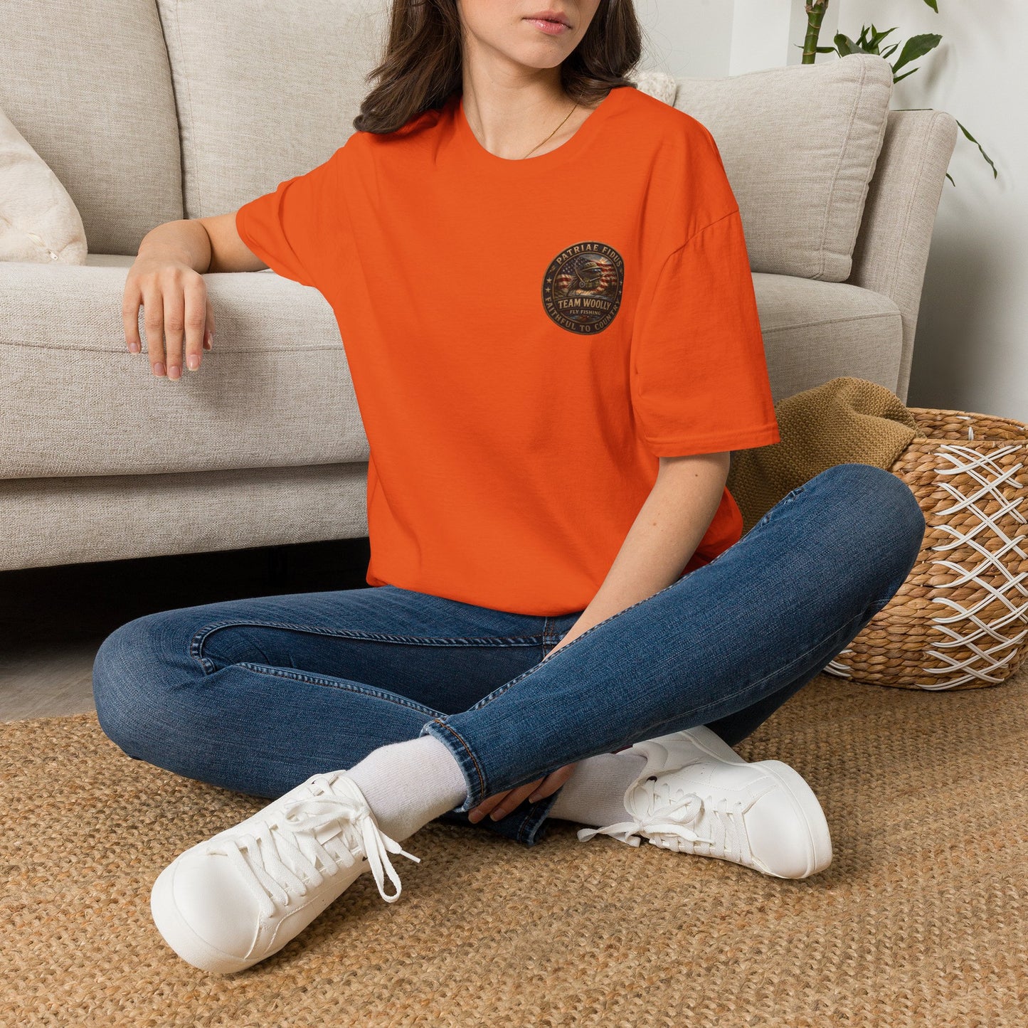 Team Woolly American Patriotic T-Shirt