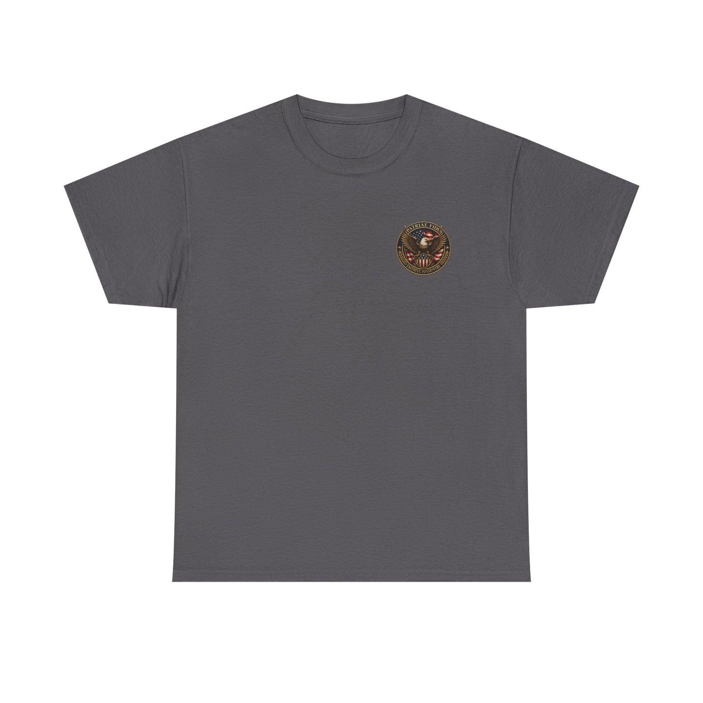 Skull & Rifles Tee — Patriotic American Skull T-Shirt