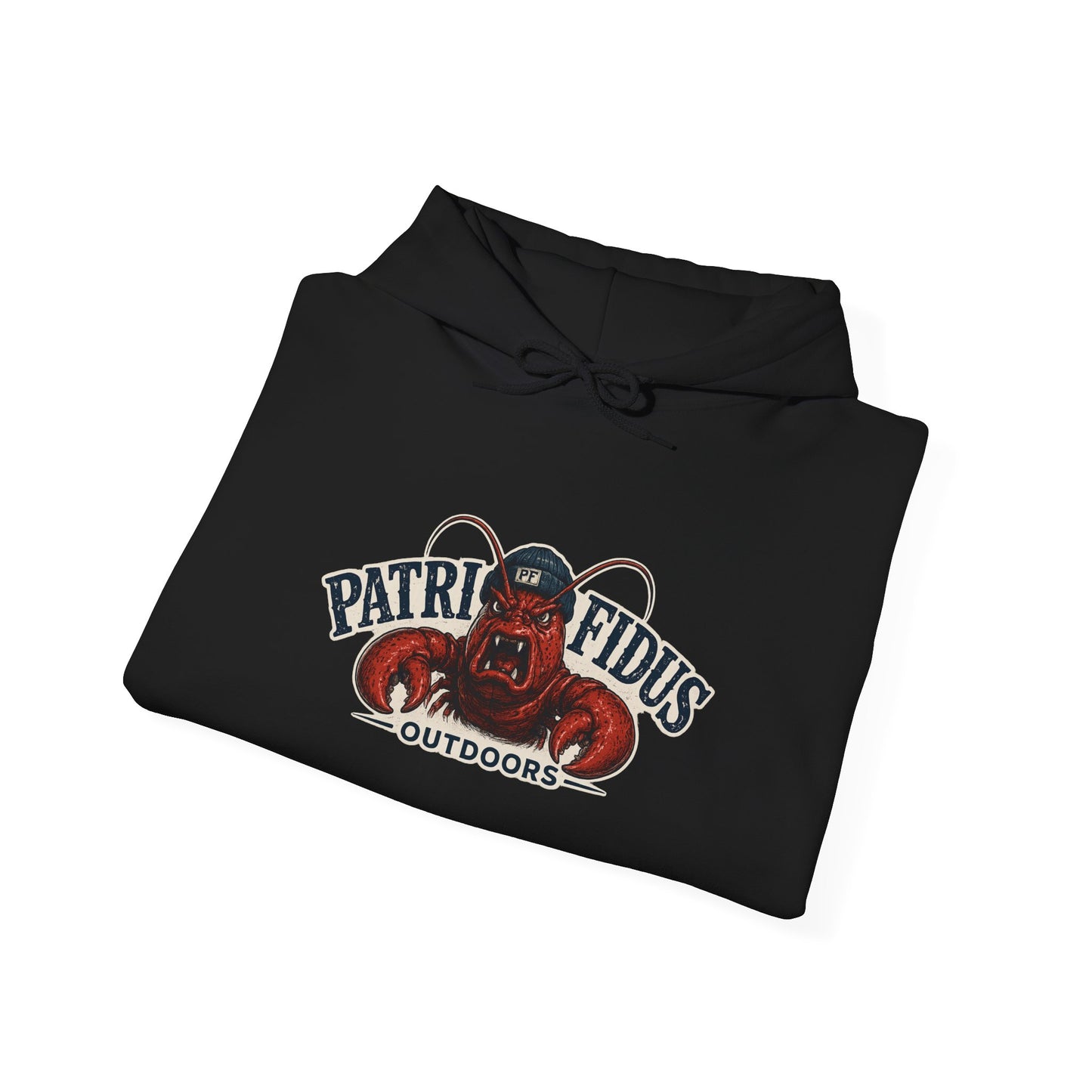 "Patriae Fidus" Don’t Tread on My Gulf - Gulf Of Maine Lobster/Boat Graphic Hoodie