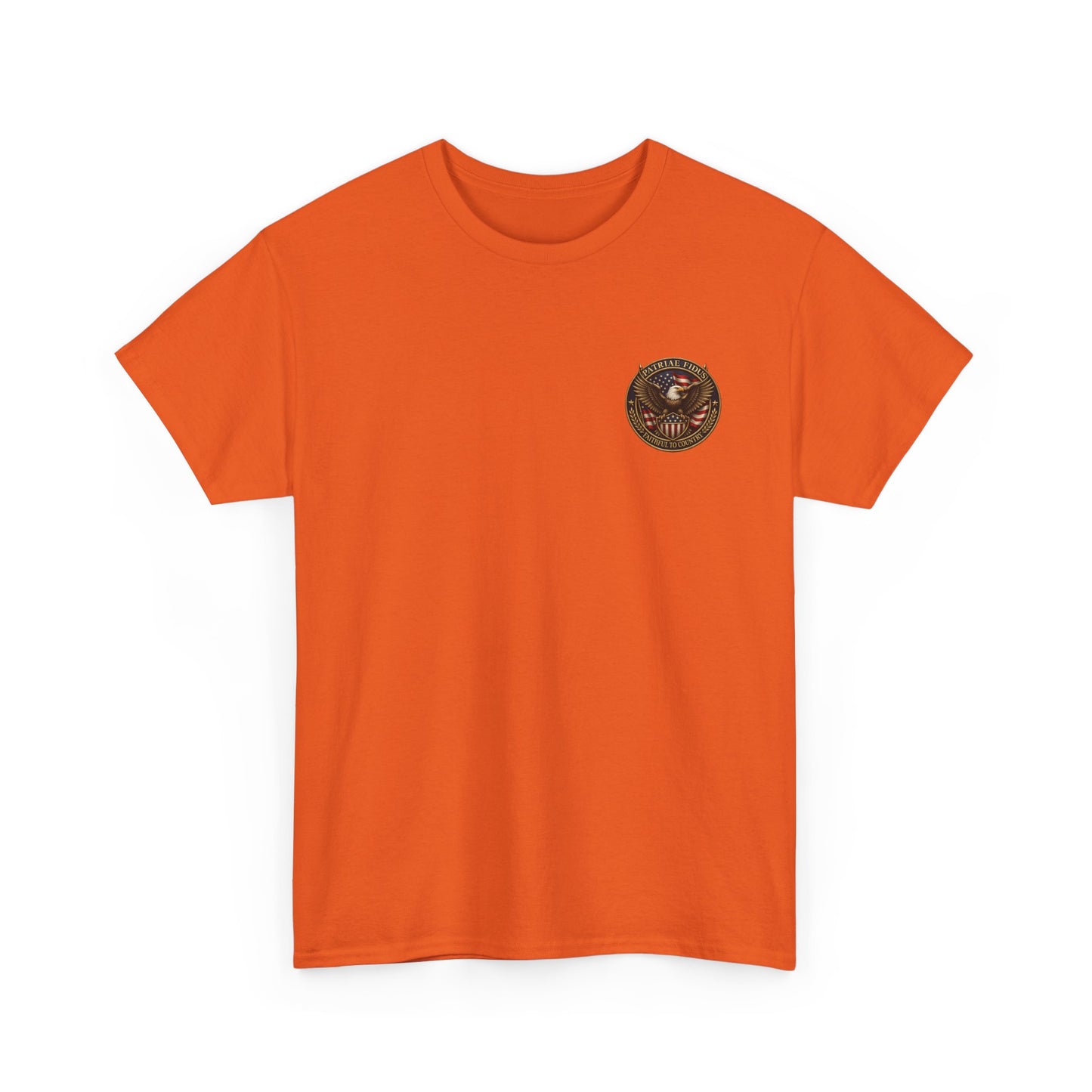 Minuteman 1776 "Follow Me, Patriæ Fidus" Military Tribute T-Shirt