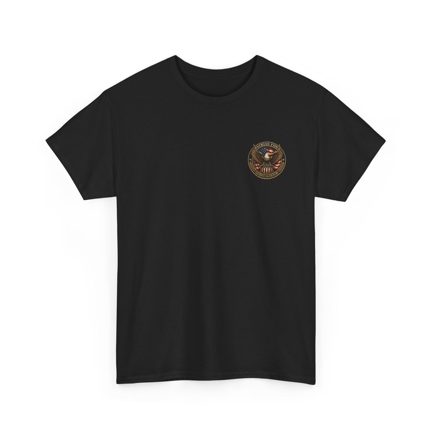Minuteman 1776 "Follow Me, Patriæ Fidus" Military Tribute T-Shirt