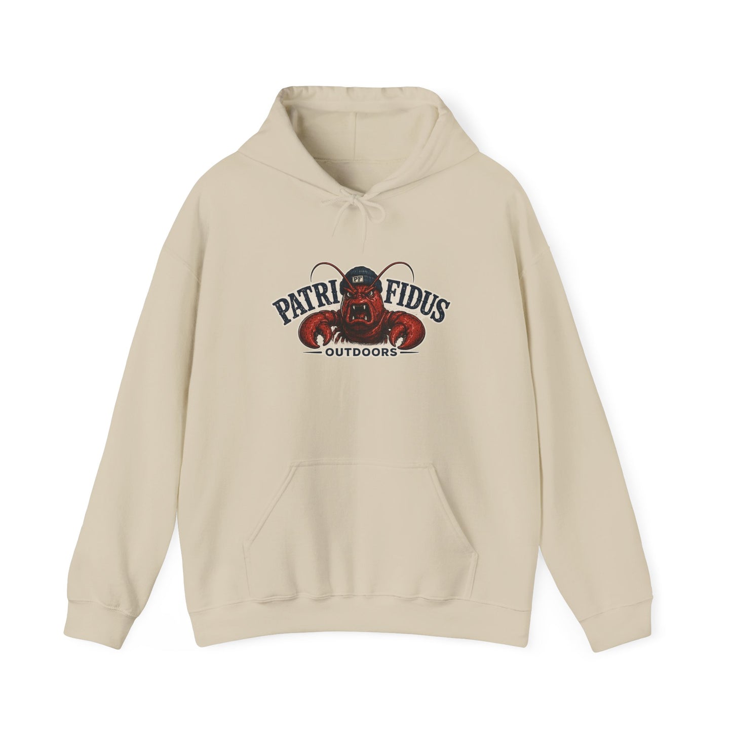 "Patriae Fidus" Don’t Tread on My Gulf - Gulf Of Maine Lobster/Boat Graphic Hoodie