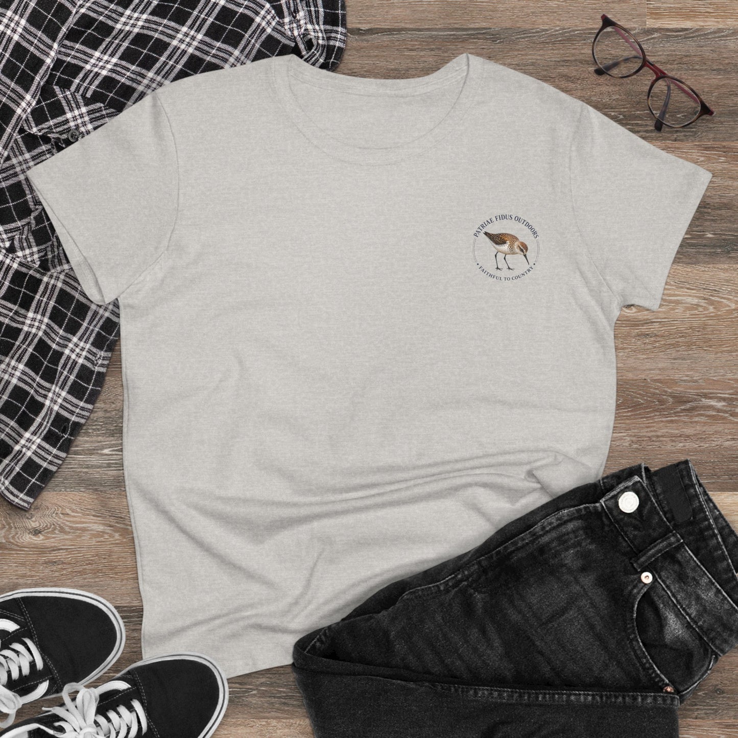 Preserve the Gulf Life T-Shirt — Beach Shorebird & Conch Conservation Tee