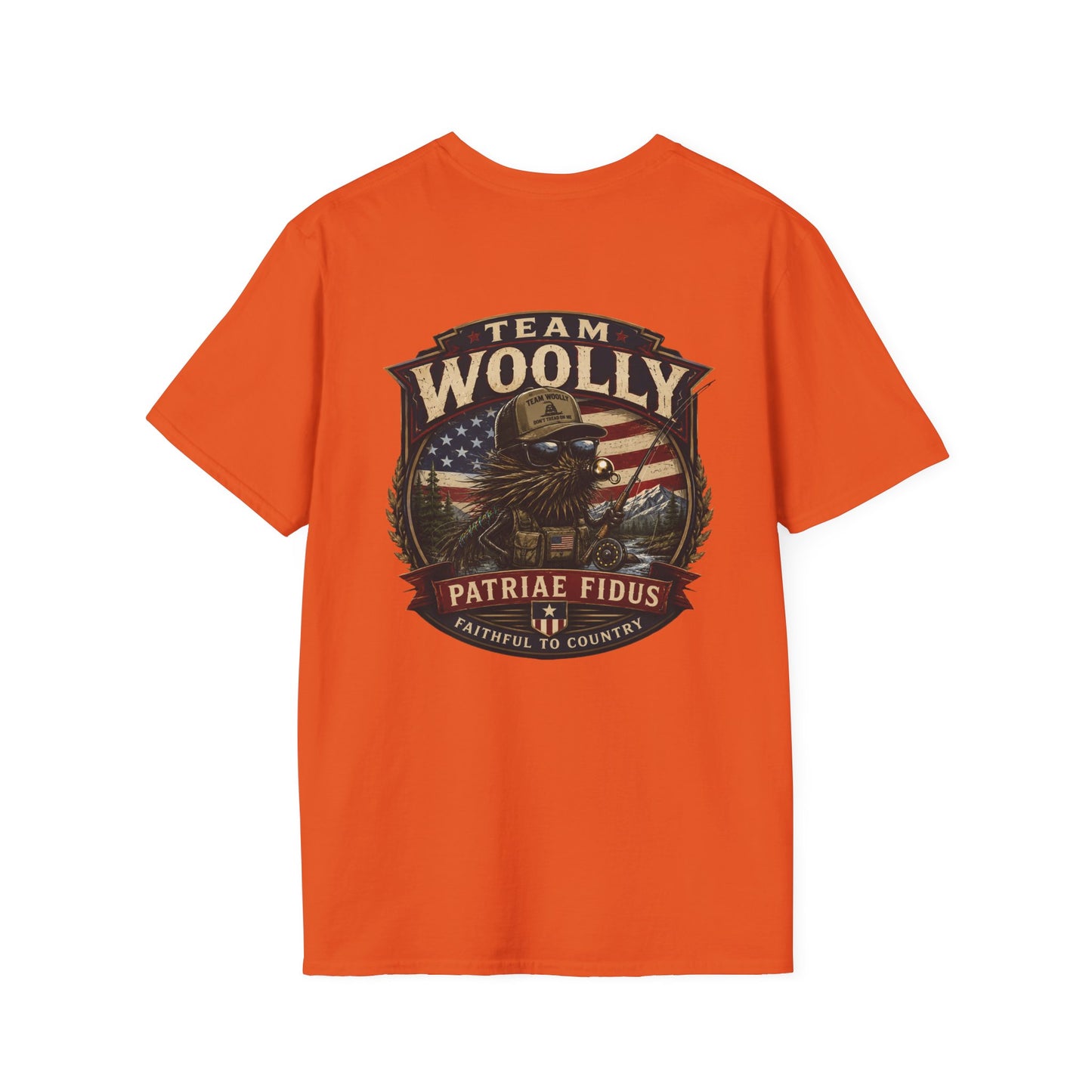 Team Woolly American Patriotic T-Shirt