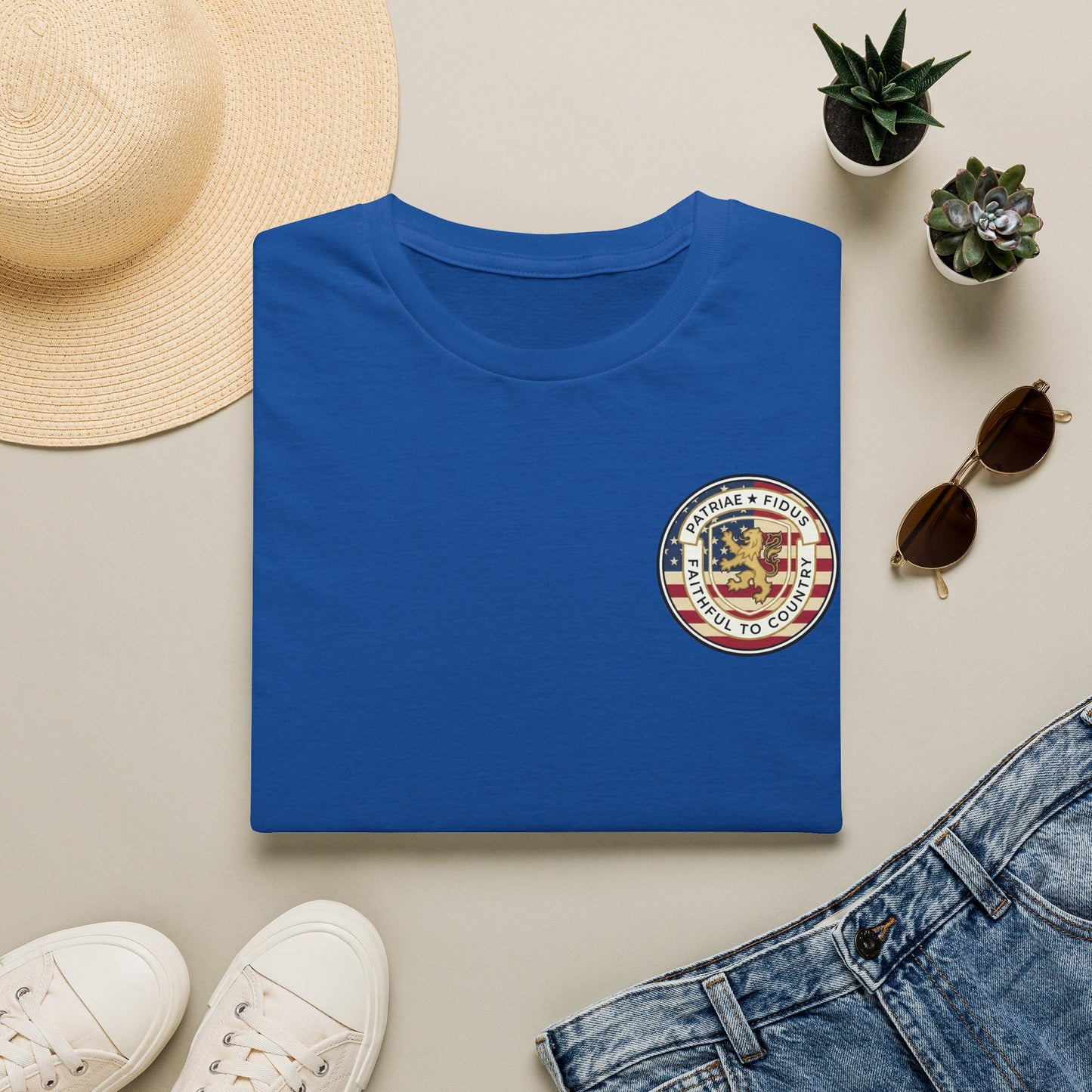 Patriae Fidus Vintage Patriae Fidus Patch T-Shirt