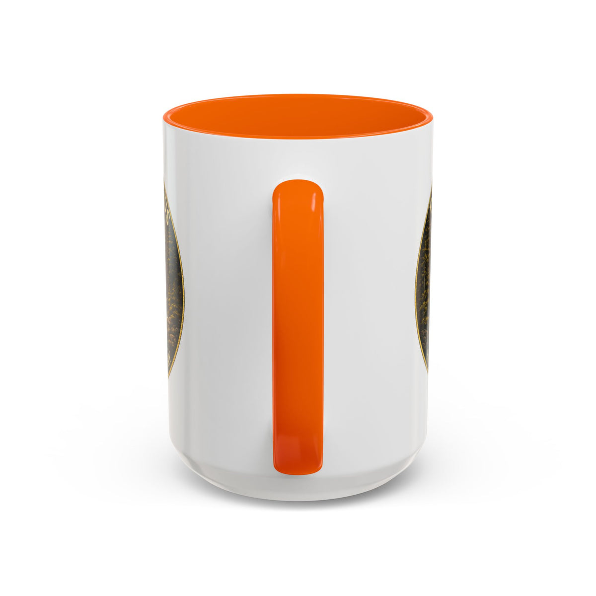 Patriae Fidus Flag Waterfall Accent Coffee Mug (11/15oz) — Faithful to Country