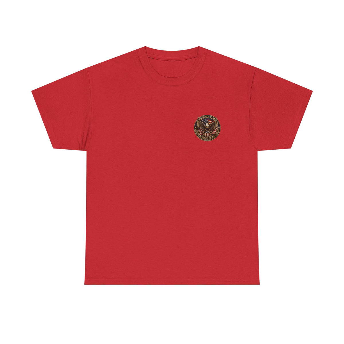 Veteran Patriot T‑Shirt — "I Follow Me, I Do Not Raise Fious" Military Flag Tee