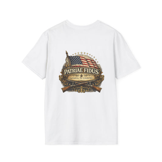 Patriae Fidus Vintage Patriae Fidus Patch T-Shirt