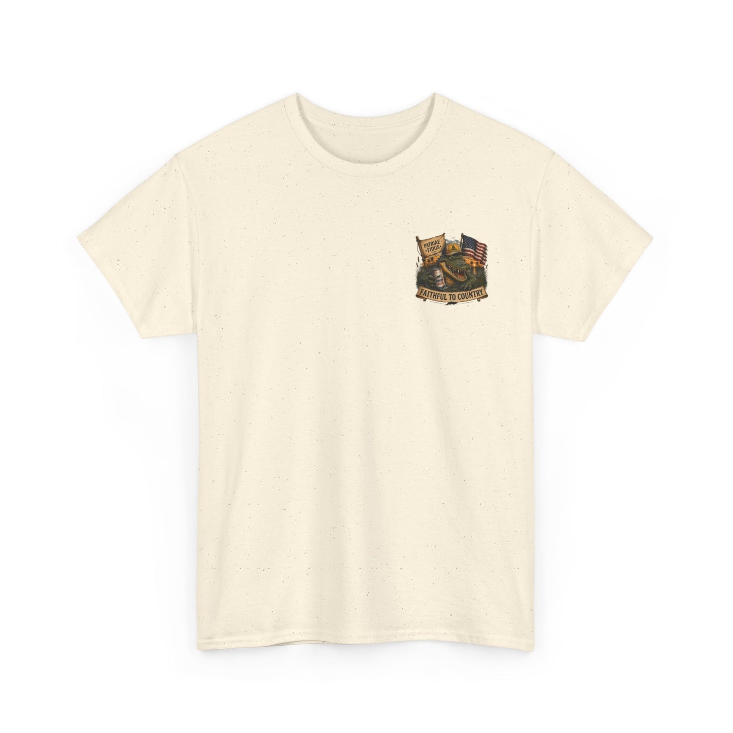T-Shirt — "Don't Tread On My Bayou" Gator Graphic Tee