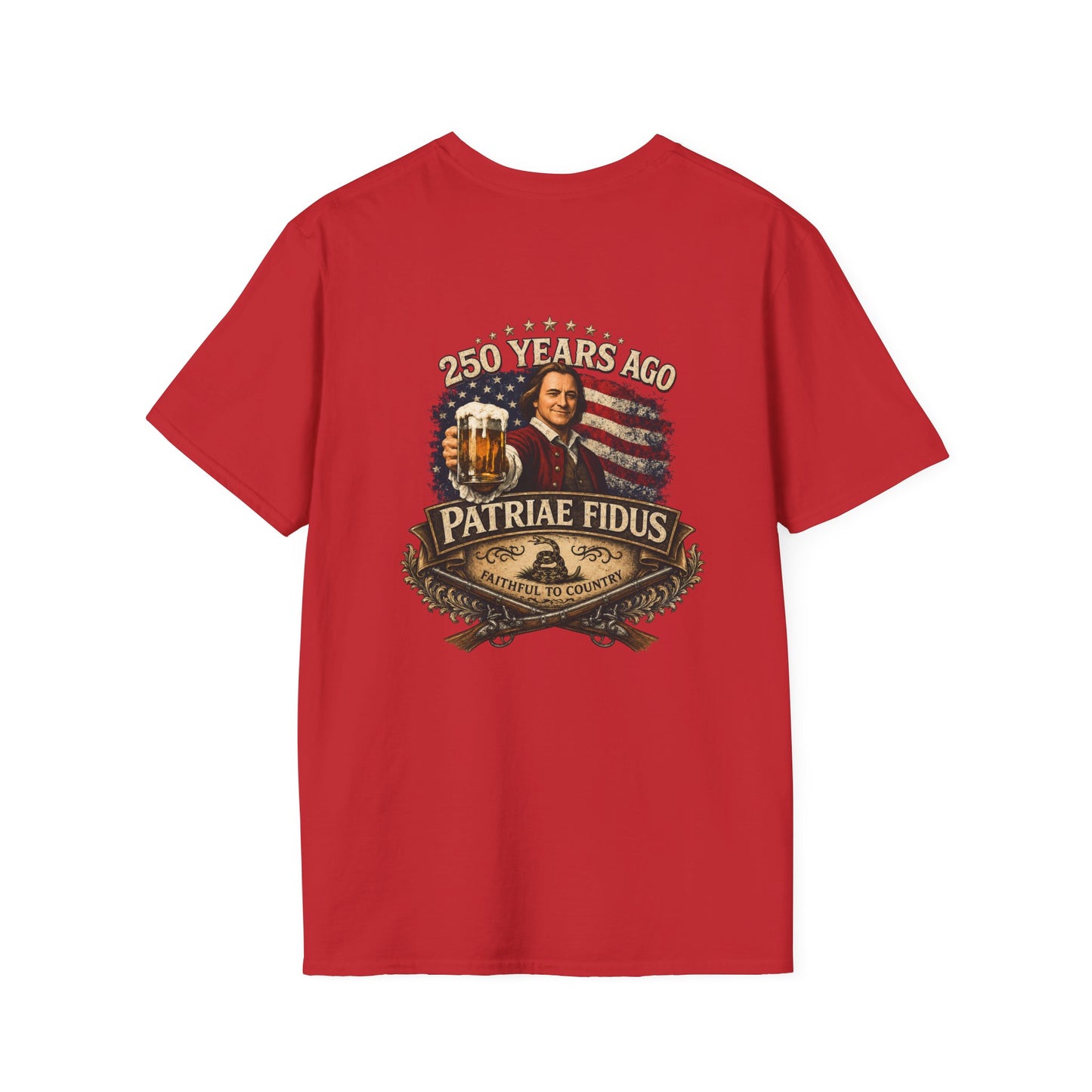 Patriae Fidus 250 Years w/ Don't Tread on Me T-Shirt