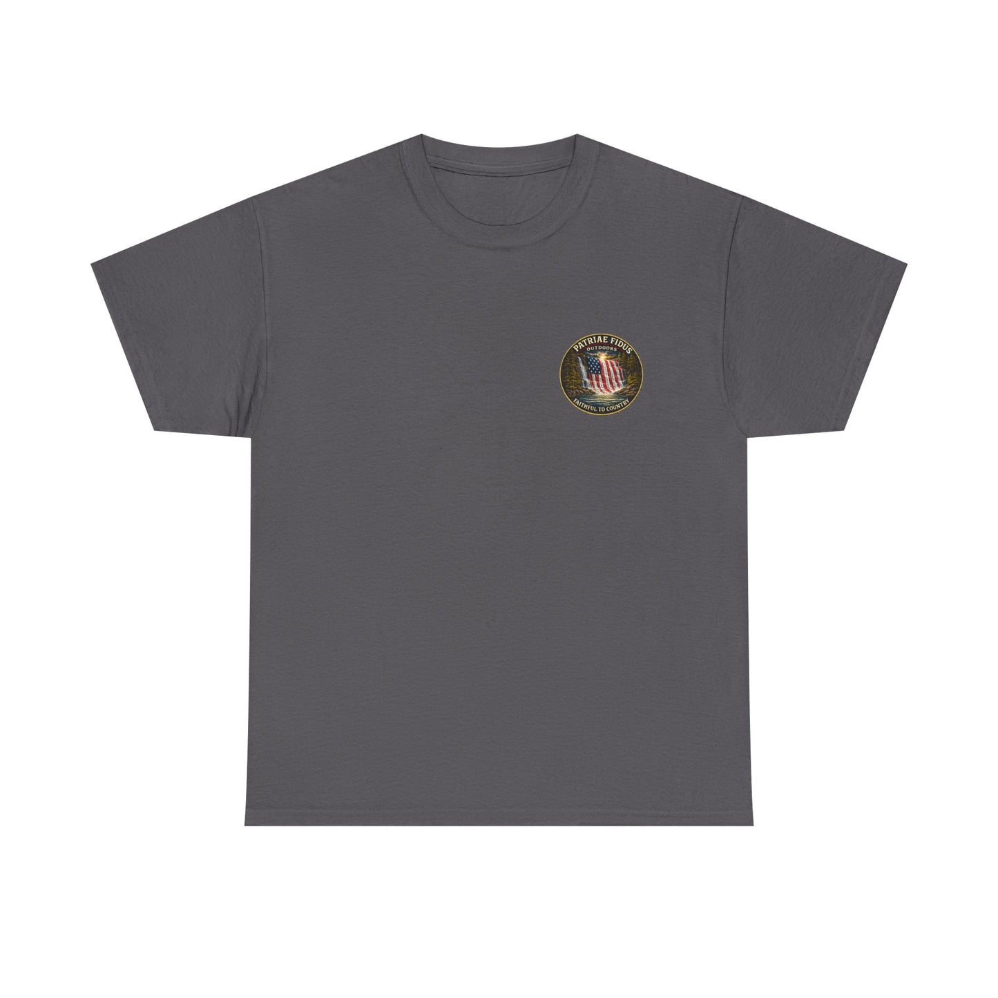 Homegrown Freedom Tee — Vintage Truck, American Flag & Campfire Graphic