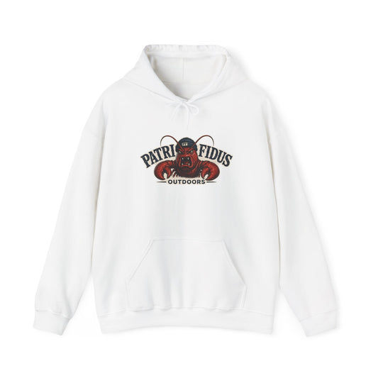 "Patriae Fidus" Don’t Tread on My Gulf - Gulf Of Maine Lobster/Boat Graphic Hoodie