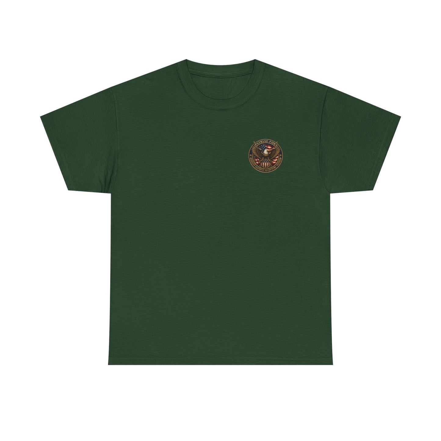 Skull & Rifles Tee — Patriotic American Skull T-Shirt