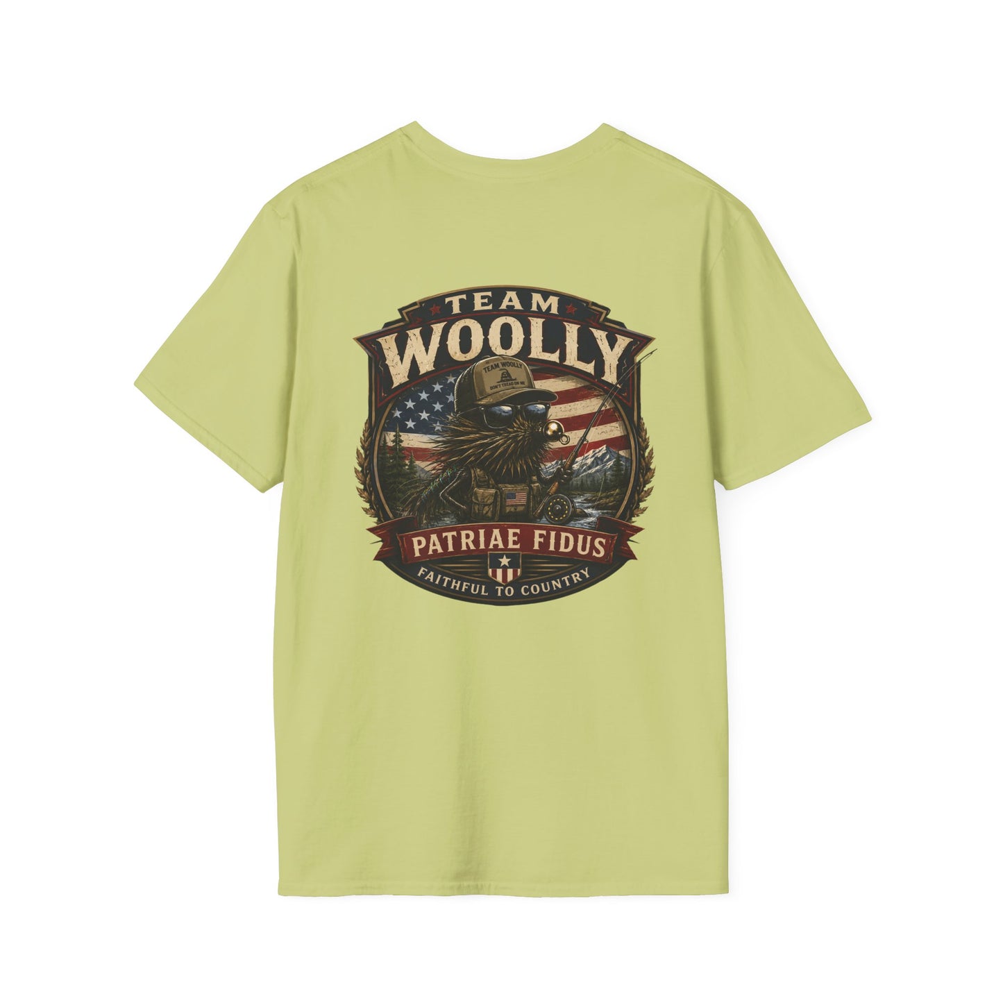 Team Woolly American Patriotic T-Shirt