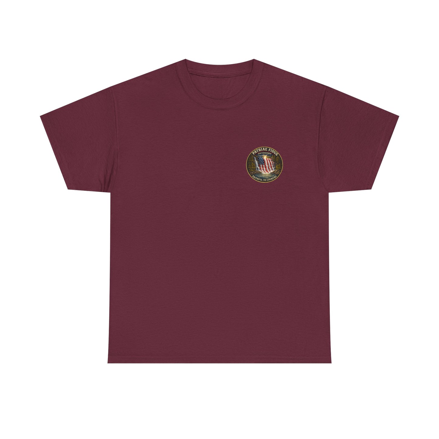 Homegrown Freedom Tee — Vintage Truck, American Flag & Campfire Graphic