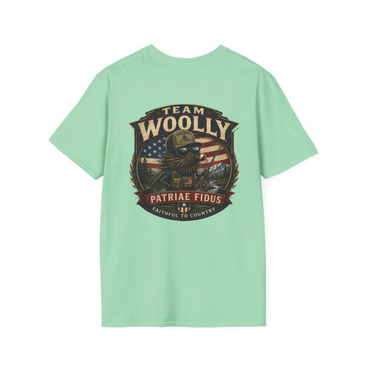 Team Woolly American Patriotic T-Shirt