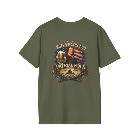 Patriae Fidus 250 Years w/ Don't Tread on Me T-Shirt