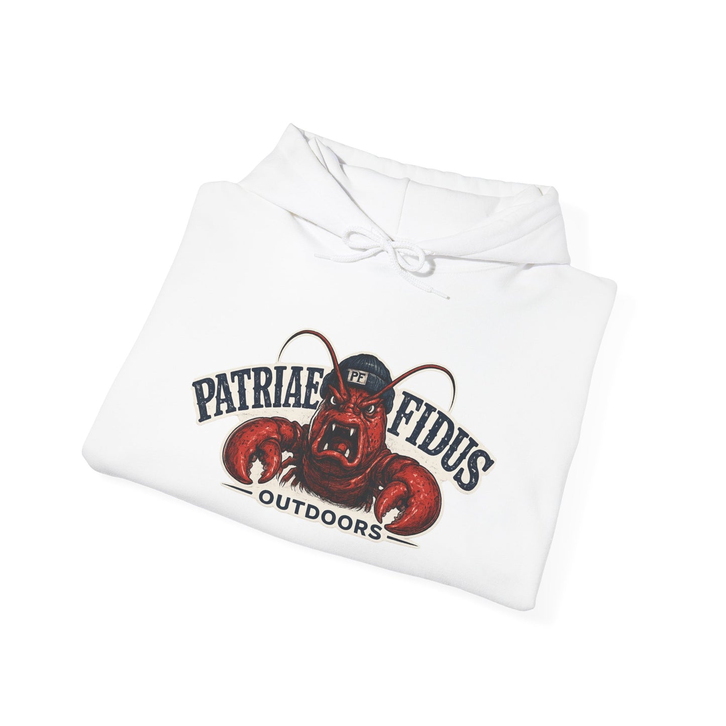 "Patriar Fidus" Don’t Tread on My Gulf - Gulf Of Maine Lobster/Boat Graphic Hoodie