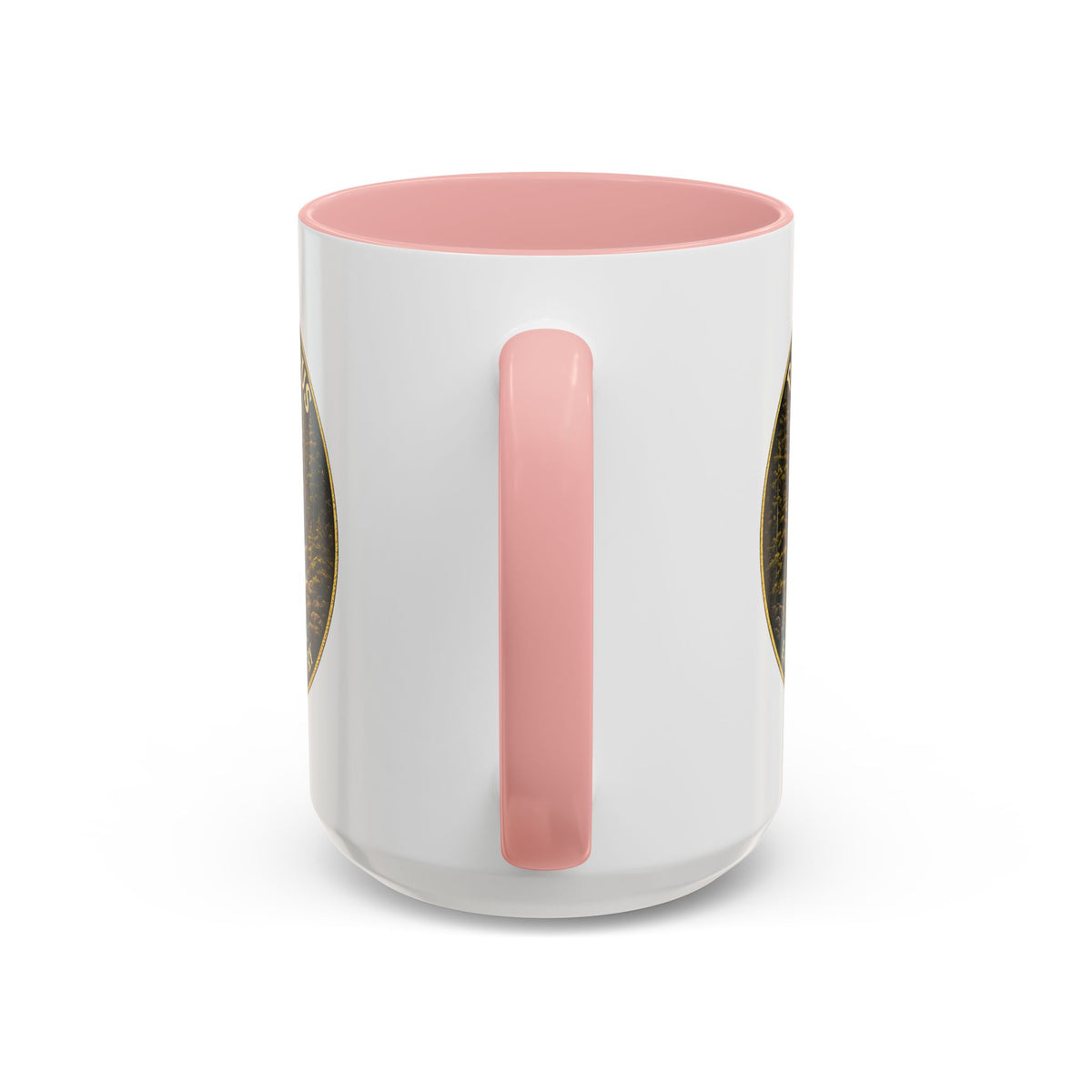 Patriae Fidus Flag Waterfall Accent Coffee Mug (11/15oz) — Faithful to Country