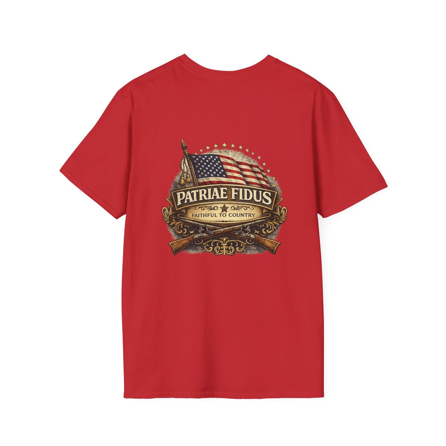 Patriae Fidus Vintage Patriae Fidus Patch T-Shirt