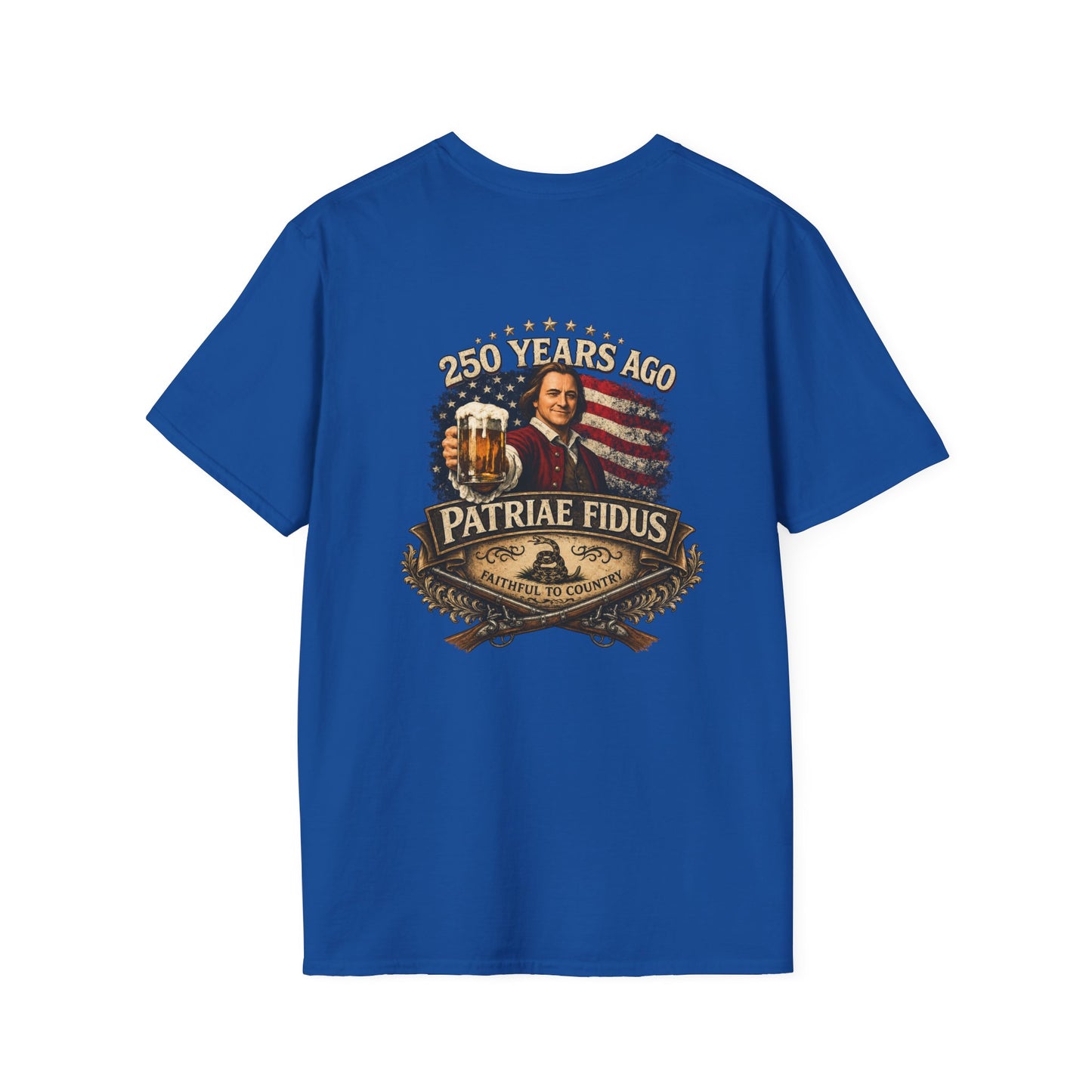Patriae Fidus 250 Years w/ Don't Tread on Me T-Shirt