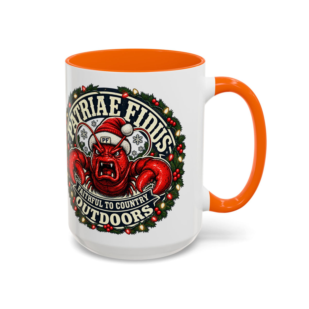 Coffee Mug - 'Patriae Fidus' Holiday Outdoors Kraken Design