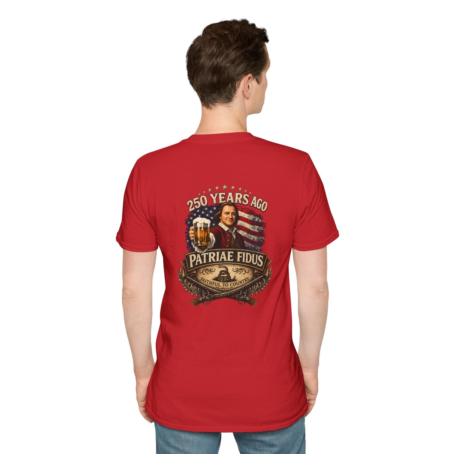 Patriae Fidus 250 Years w/ Don't Tread on Me T-Shirt