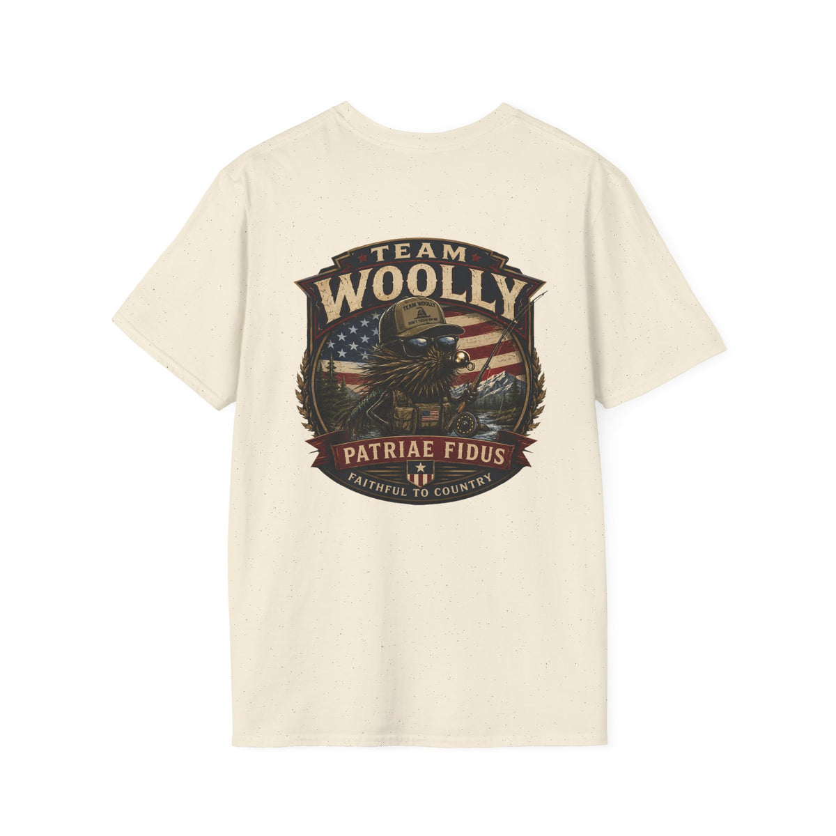 Team Woolly American Patriotic T-Shirt