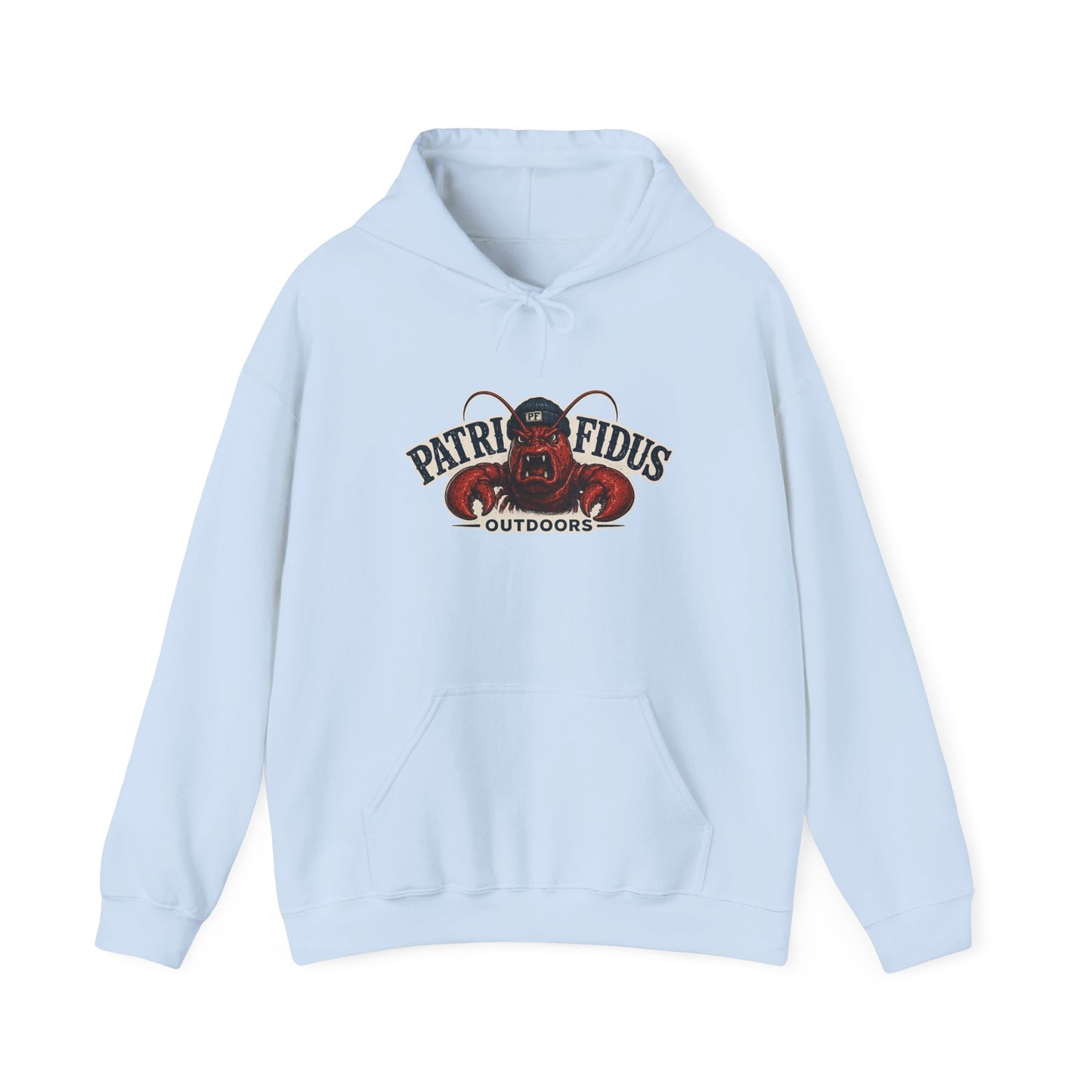 "Patriae Fidus" Don’t Tread on My Gulf - Gulf Of Maine Lobster/Boat Graphic Hoodie