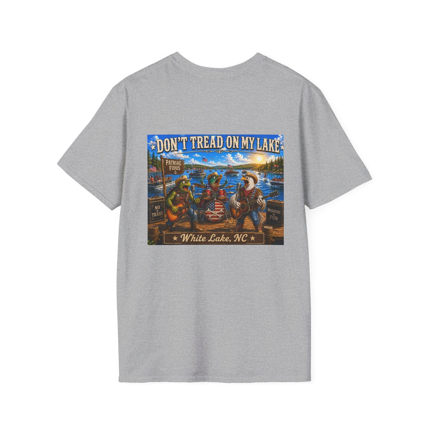 Don't Tread on My Lake - White Lake, NC T-Shirt