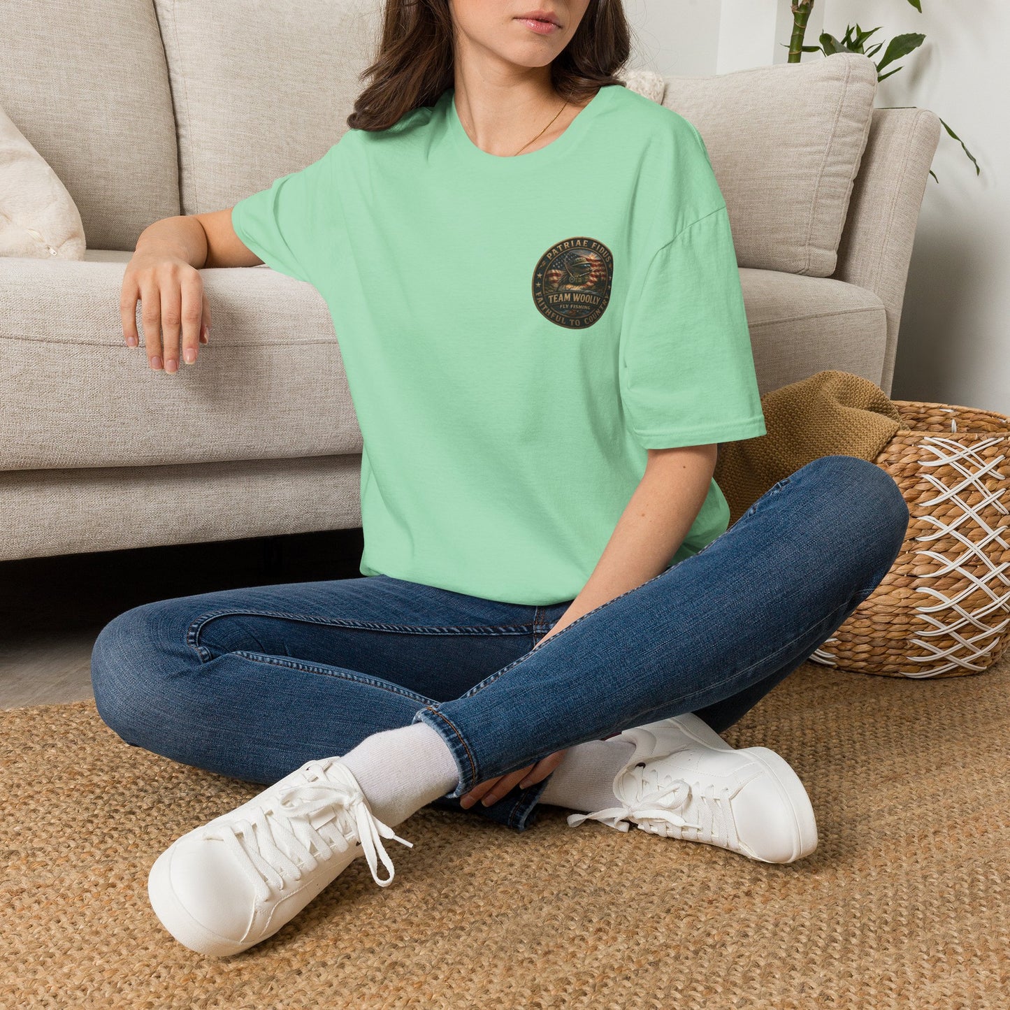 Team Woolly American Patriotic T-Shirt