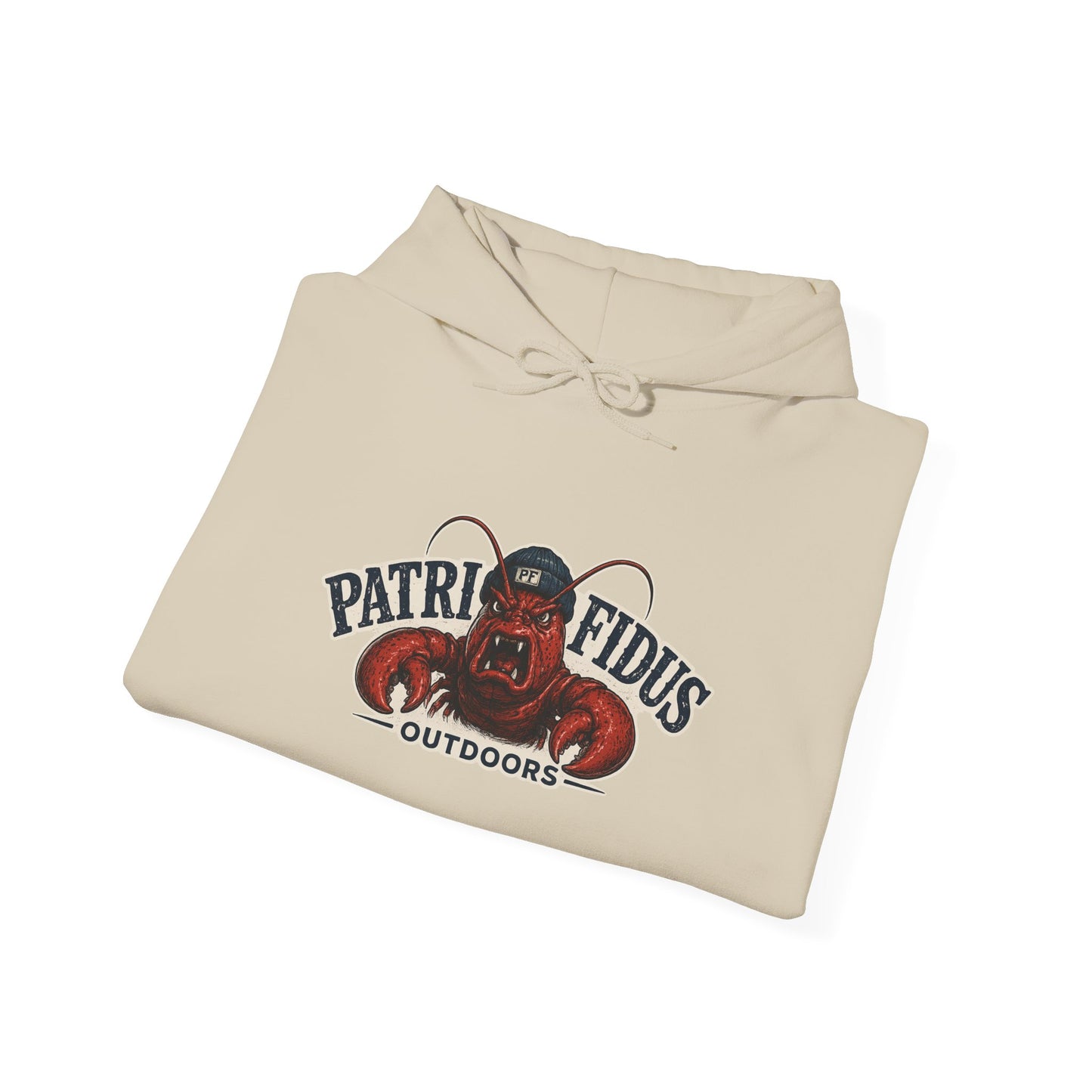 "Patriae Fidus" Don’t Tread on My Gulf - Gulf Of Maine Lobster/Boat Graphic Hoodie