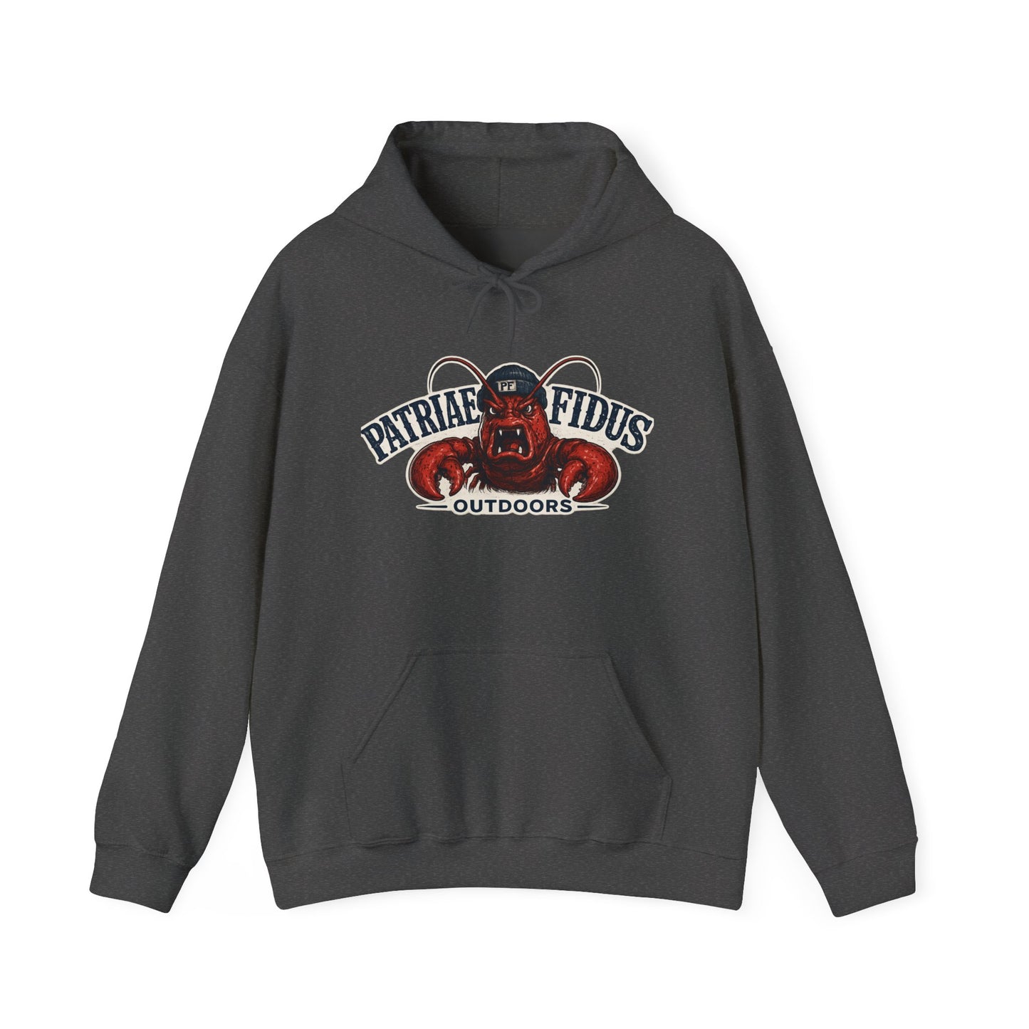 "Patriar Fidus" Don’t Tread on My Gulf - Gulf Of Maine Lobster/Boat Graphic Hoodie