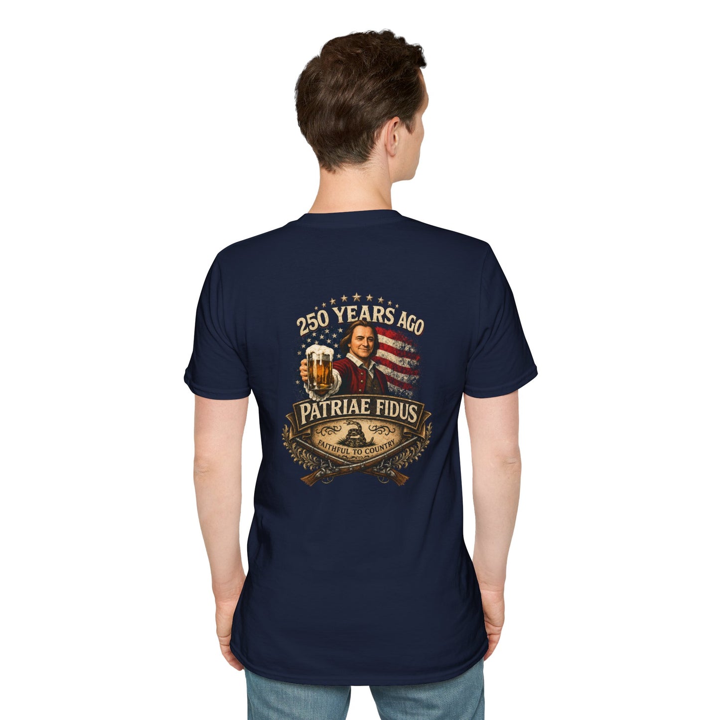 Patriae Fidus 250 Years w/ Don't Tread on Me T-Shirt