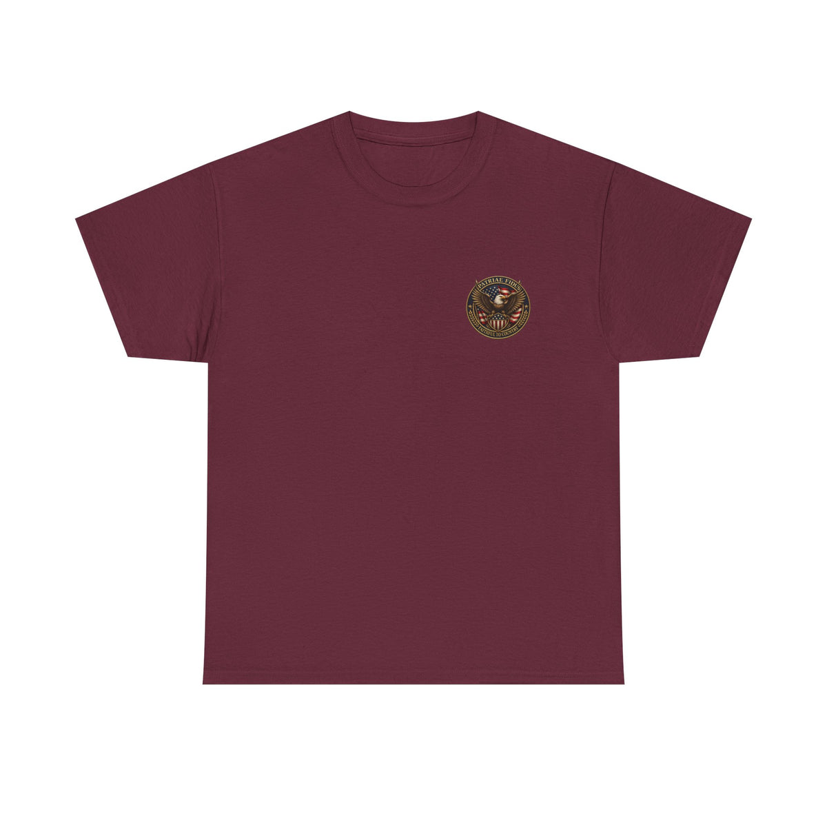 Veteran Patriot T‑Shirt — "I Follow Me, I Do Not Raise Fious" Military Flag Tee