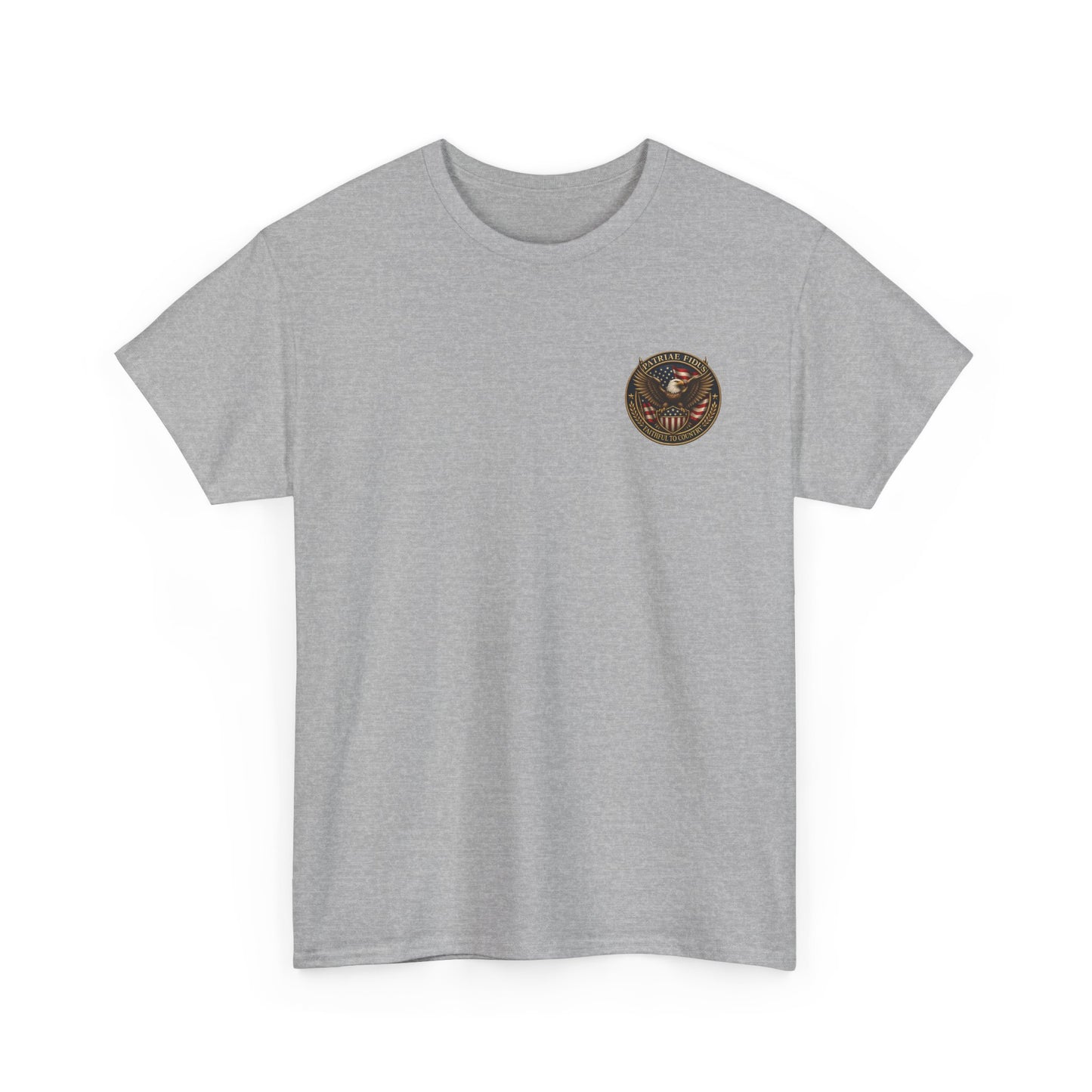 Skull & Rifles Tee — Patriotic American Skull T-Shirt