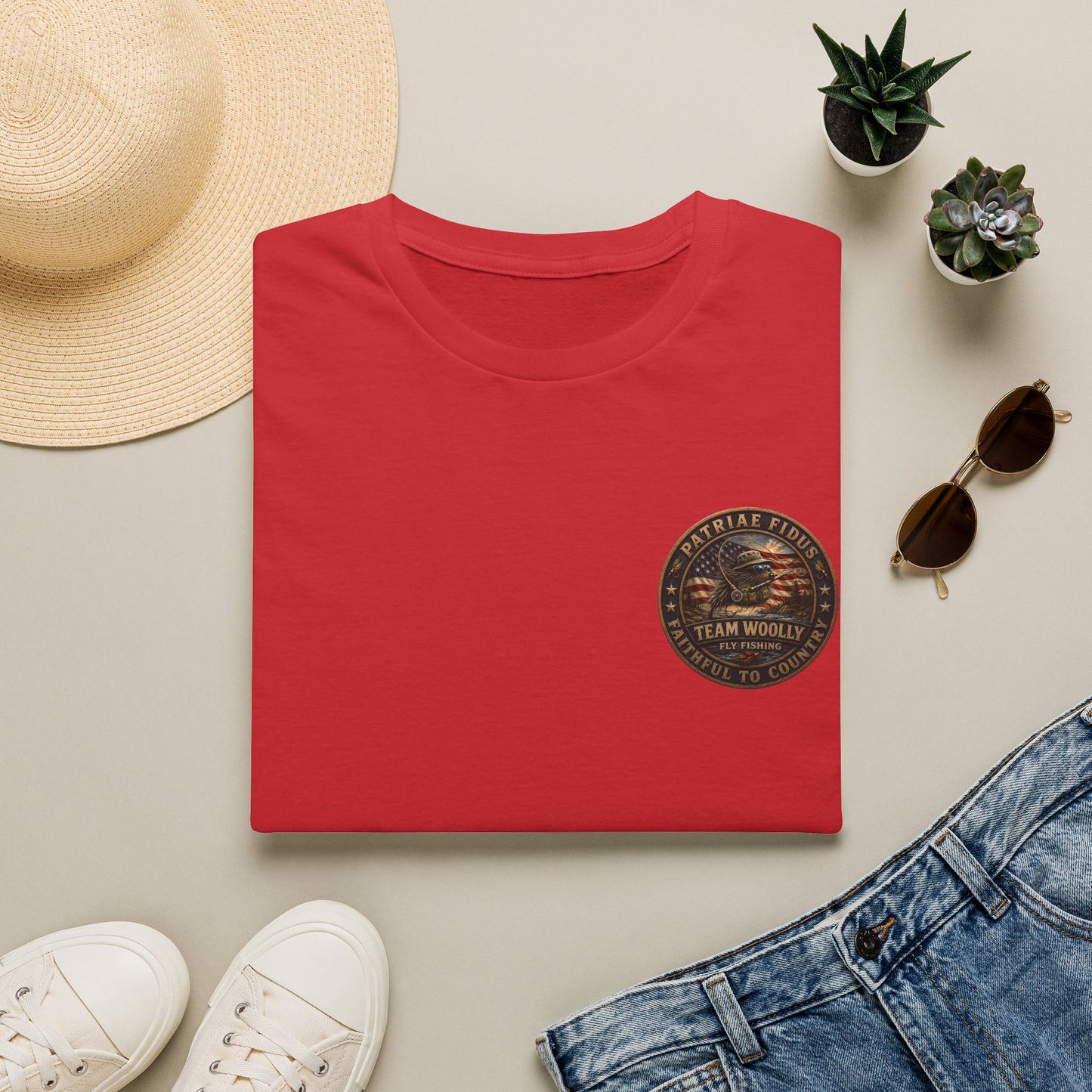Team Woolly American Patriotic T-Shirt