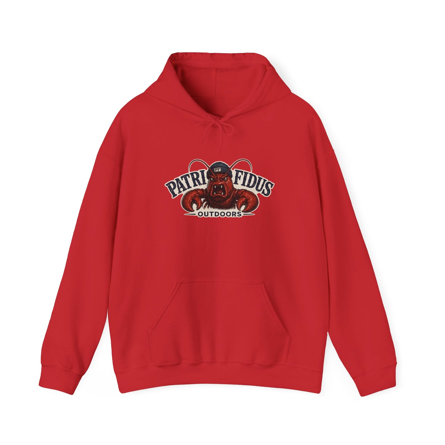 "Patriae Fidus" Don’t Tread on My Gulf - Gulf Of Maine Lobster/Boat Graphic Hoodie