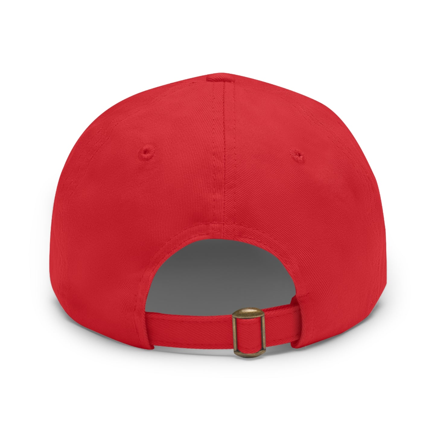Leather Patch Dad Hat — Patriæ Fidus Outdoors Logo Cap