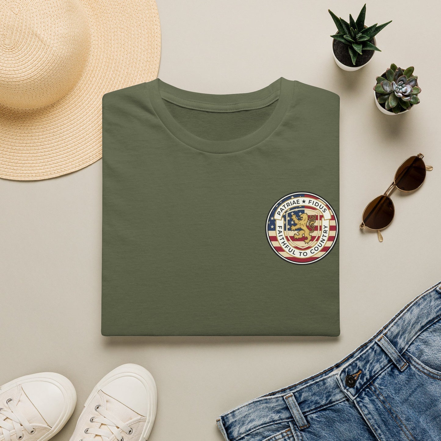 Patriotic 250 Years Ago - Hold My Beer T‑Shirt
