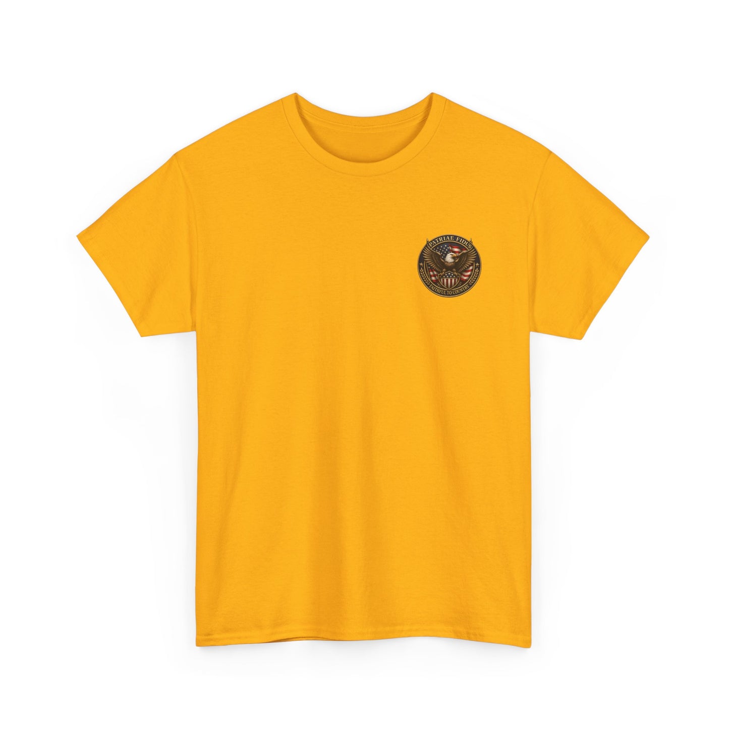 Skull & Rifles Tee — Patriotic American Skull T-Shirt