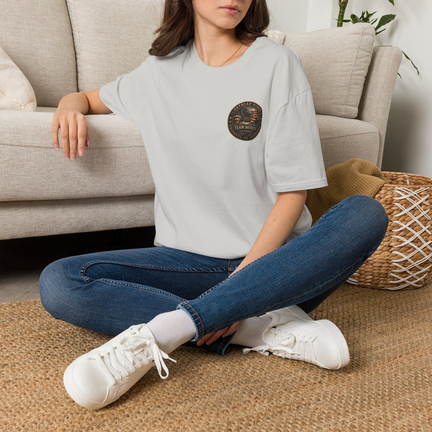Team Woolly American Patriotic T-Shirt