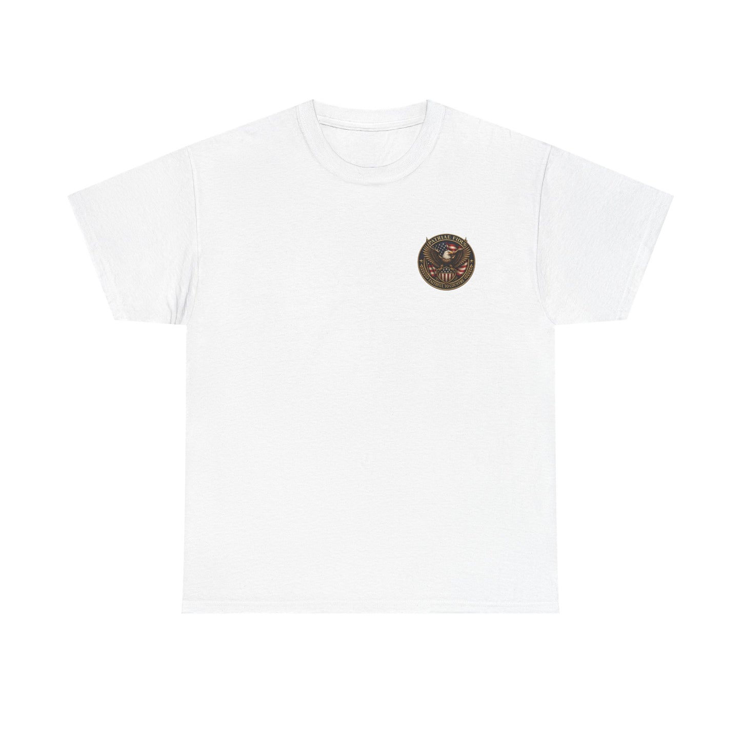 Skull & Rifles Tee — Patriotic American Skull T-Shirt