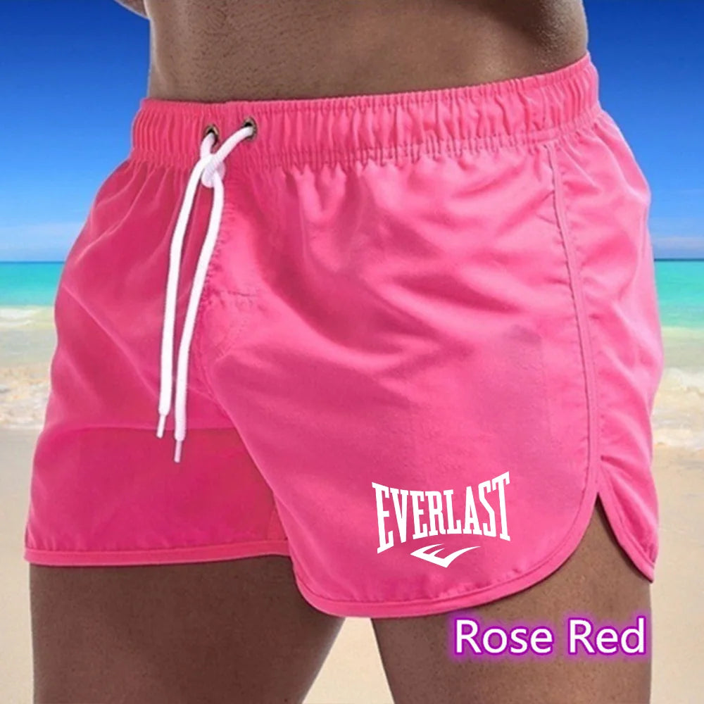 Men's swimwear beach waterproof shorts surfboard men's swimwear swimming sports beach fashion summer